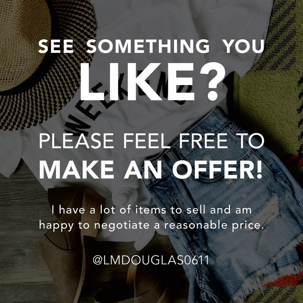 ✨ MAKE AN OFFER ✨